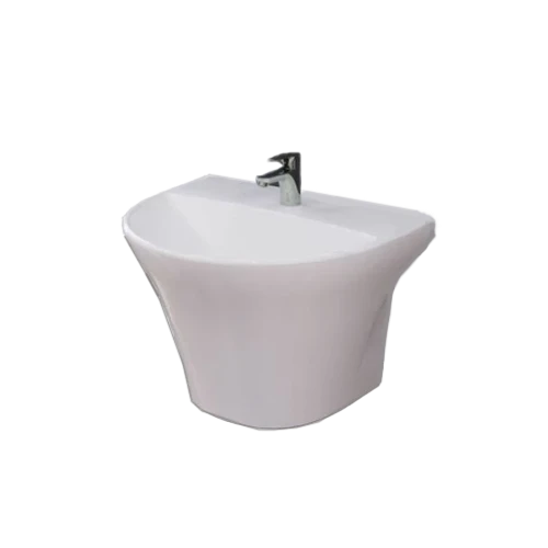 مغسلة معلقه أوركس- لوفر الخزف السعودي 37.8×43.5  سم